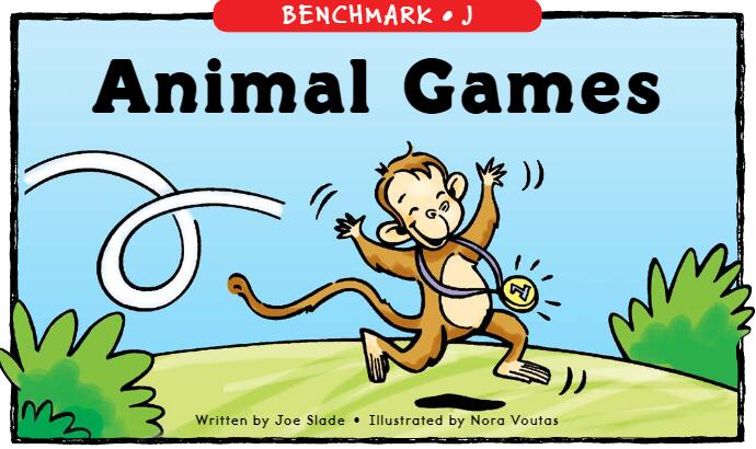 《Animal Games》RAZ分級繪本pdf資源免費下載