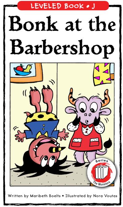 《Bonk at the Barbershop》RAZ分級繪本pdf資源免費下載