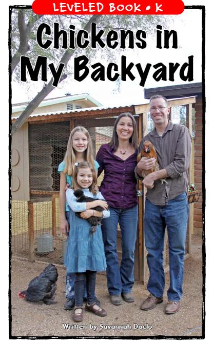 《Chickens in My Backyard》RAZ繪本pdf資源免費(fèi)下載
