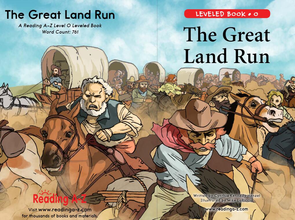 《The Great Land Run》RAZ繪本pdf資源免費下載