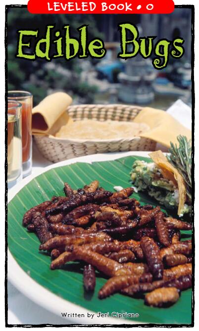 《Edible Bugs》RAZ分級繪本pdf資源免費下載