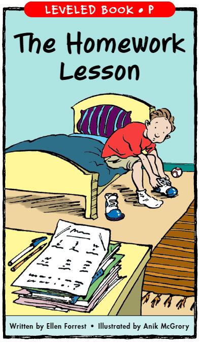 《The Homework Lesson》RAZ分級繪本pdf資源免費下載