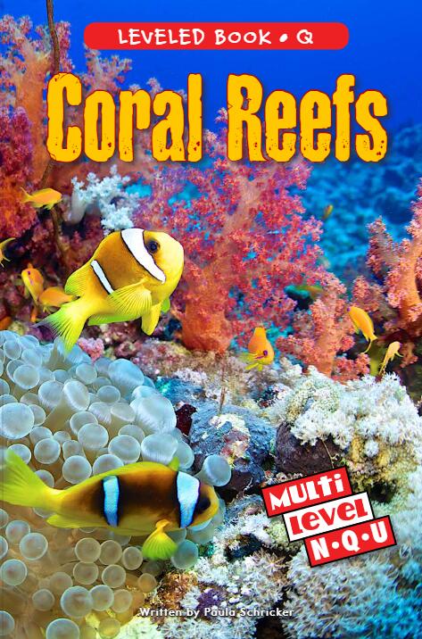 《Coral Reefs》RAZ分級閱讀繪本pdf資源免費下載