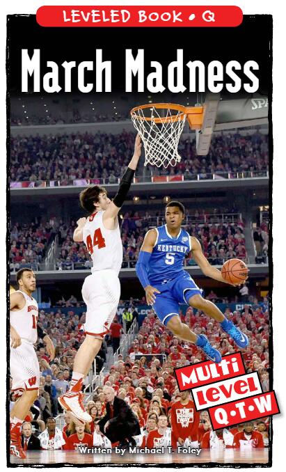 《March Madness》RAZ分級閱讀繪本pdf資源免費下載