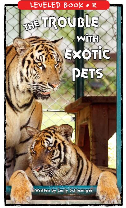 《The Trouble with Exotic Pets》RAZ繪本pdf資源免費下載