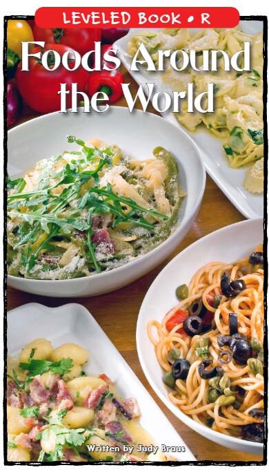 《Foods Around the World》RAZ繪本pdf資源免費下載
