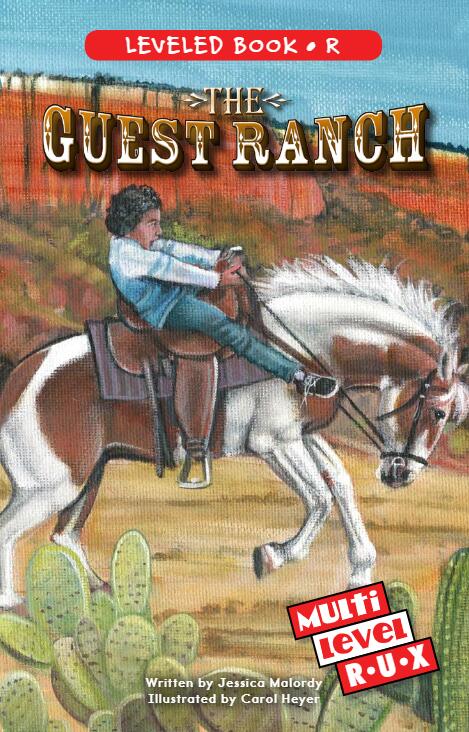 《The Guest Ranch》RAZ分級繪本pdf資源免費下載