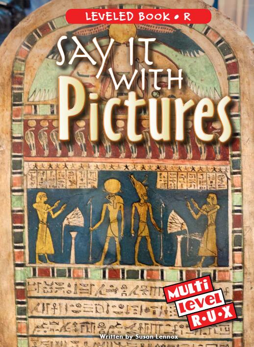 《Say It with Pictures》RAZ繪本pdf資源免費下載