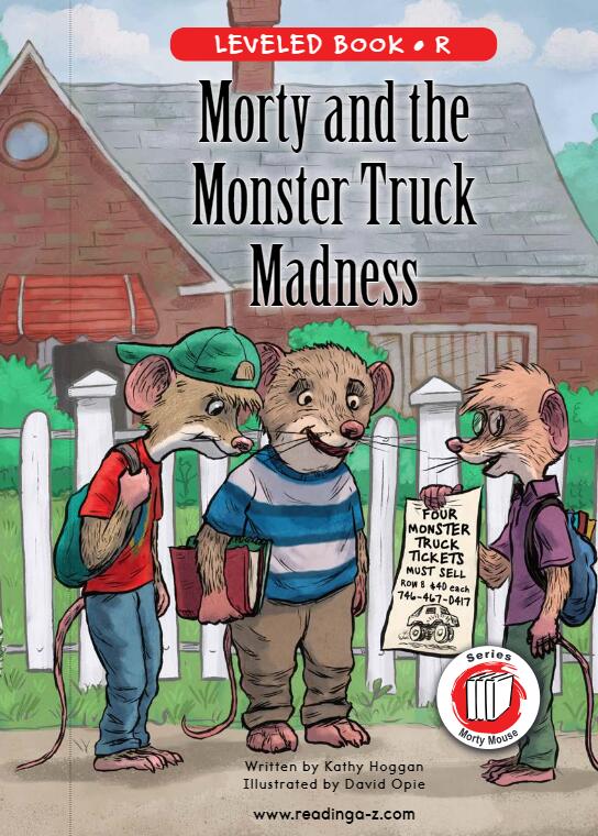 《Morty and the Monster Truck Madness》RAZ繪本pdf資源免費下載