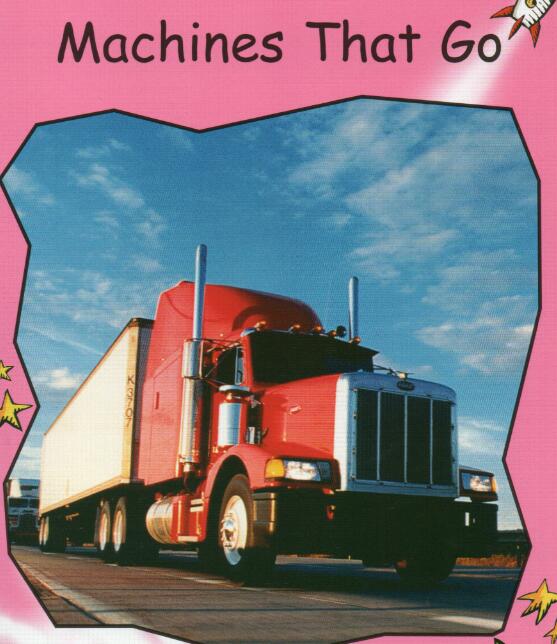 《Machines That Go》紅火箭分級繪本pdf資源免費下載