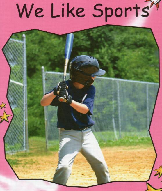 《We Like Sports》紅火箭分級繪本pdf資源免費下載