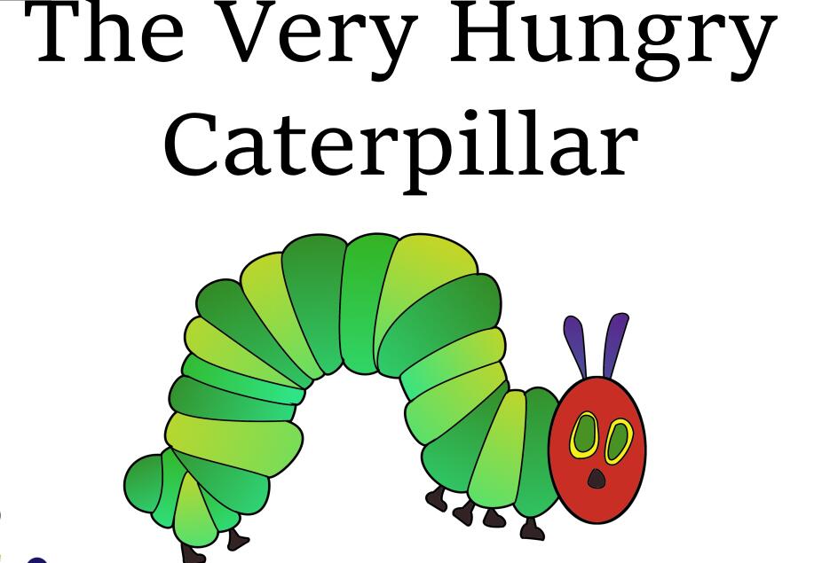 《The very hungry caterpillar》繪本pdf資源百度網盤免費下載