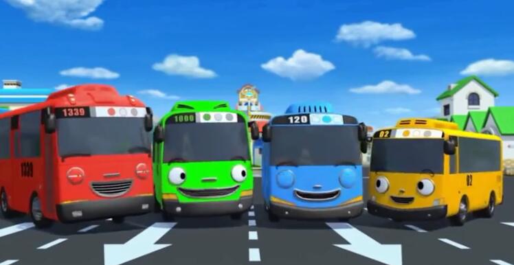 可愛的小巴士泰路第一季英文版百度網盤免費下載