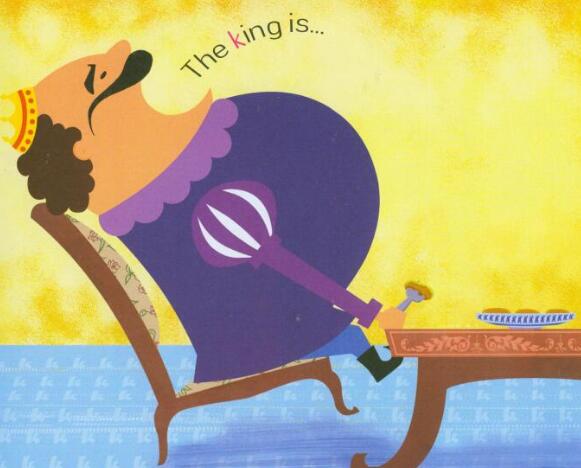 《The King is》攀登英語繪本pdf資源免費下載