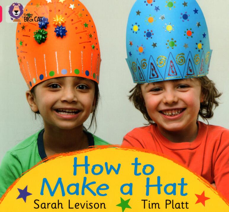 《How to Make a Hat》大貓分級英語繪本pdf資源免費下載