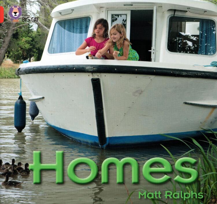 《Homes》大貓英語分級閱讀繪本pdf資源免費下載