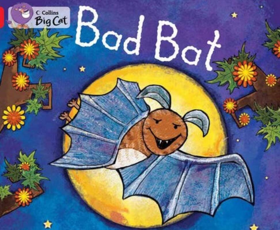 《Bad Bat》大貓英語分級繪本pdf資源免費下載