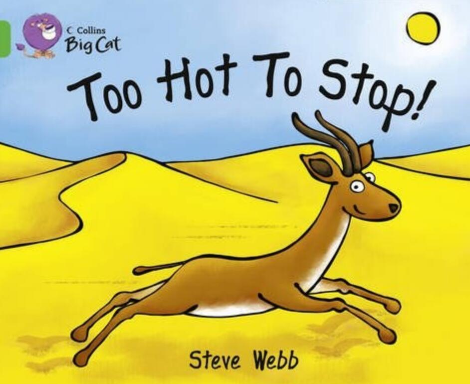 《Too Hot to stop》大貓英語繪本pdf資源免費下載