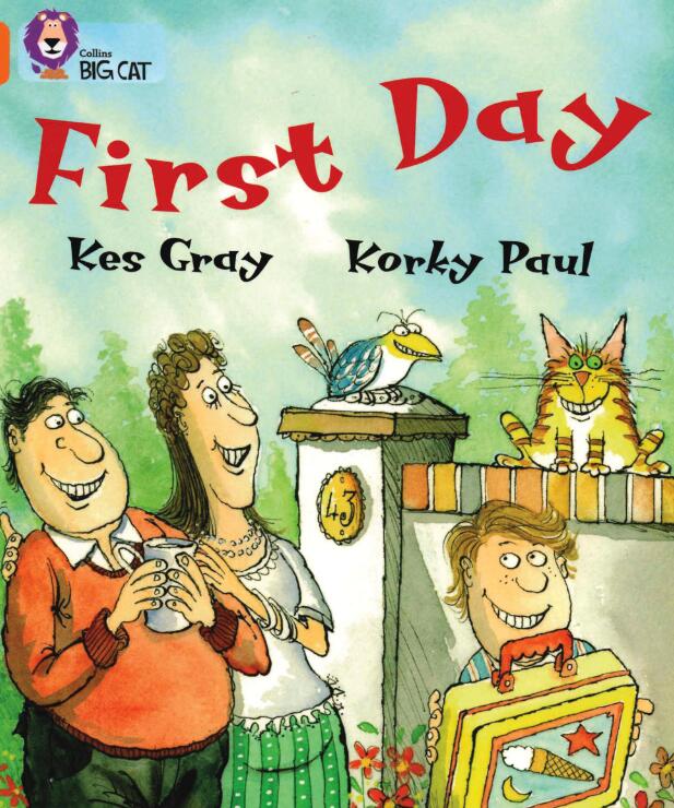 《First Day》大貓英語分級繪本pdf資源免費下載