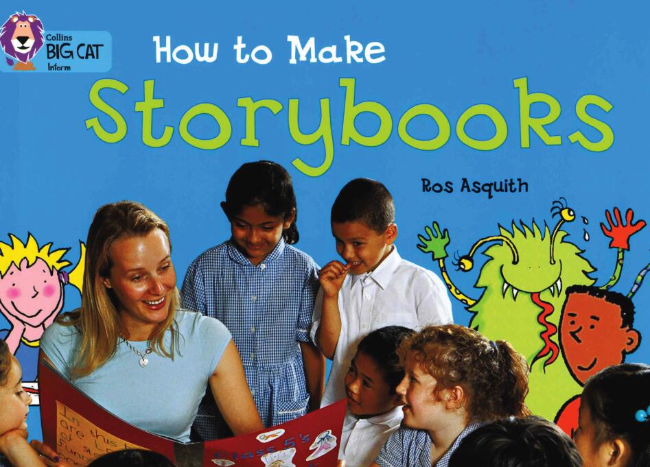 《How to Make Storybooks》大貓分級繪本pdf資源免費下載