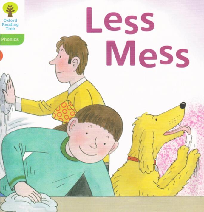 《Less Mess》牛津閱讀樹拼讀繪本pdf資源免費下載