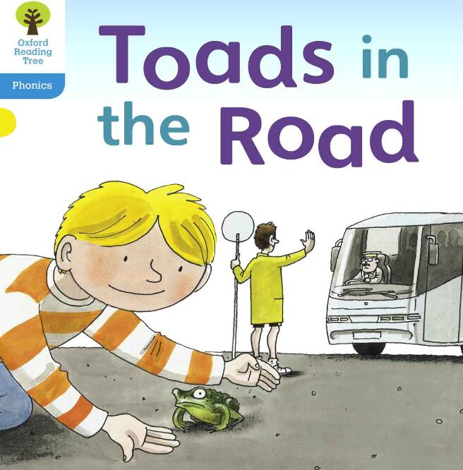 《Toads in the Road》牛津樹拼讀繪本pdf資源免費下載