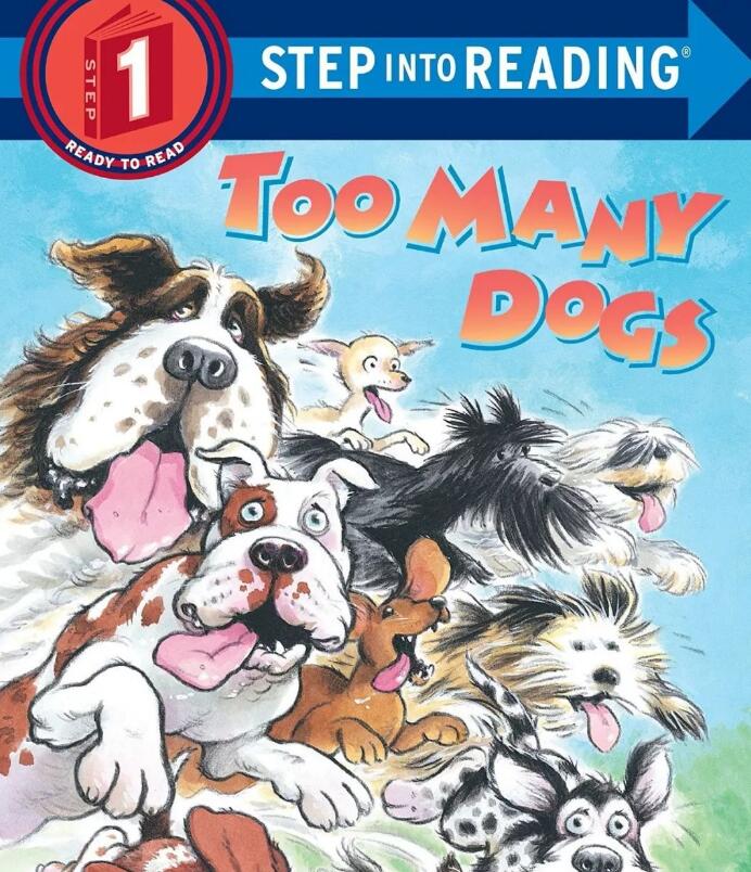 《Too Many Dogs》蘭登英語分級閱讀繪本pdf資源免費下載