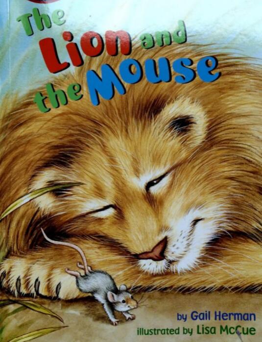 《The Lion and the Mouse》蘭登英語分級繪本pdf資源免費下載