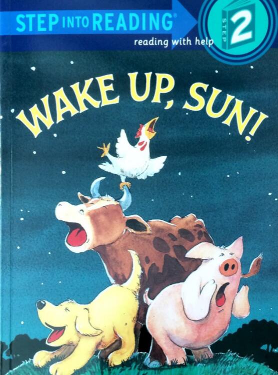 《Wake Up,Sun》蘭登英語分級繪本pdf資源免費下載