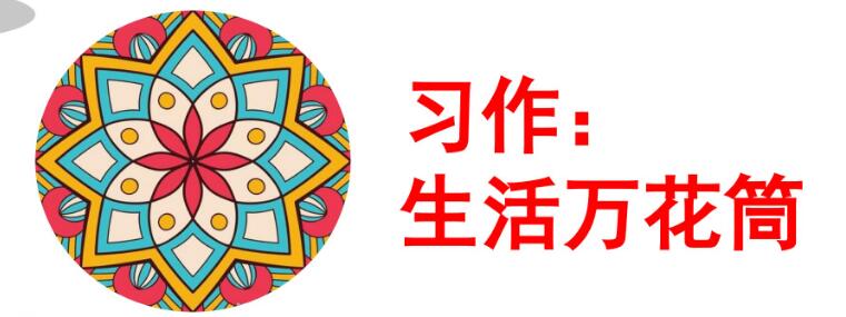 四年級上冊五單元習作:生活萬花筒PPT課件資源免費下載