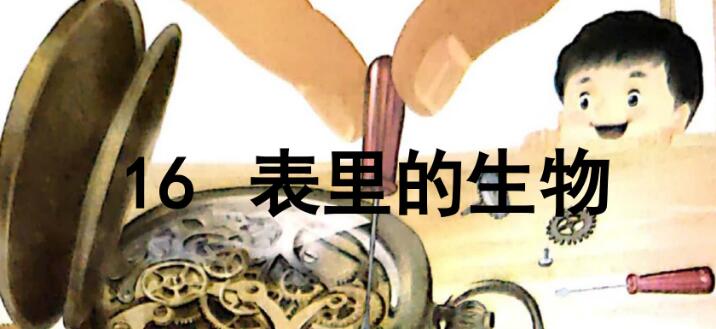 六年級下冊第16課《表里的生物》PPT課件資源免費下載