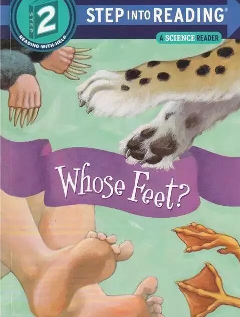 《Whose feet》蘭登英語分級繪本下載(內容含翻譯)