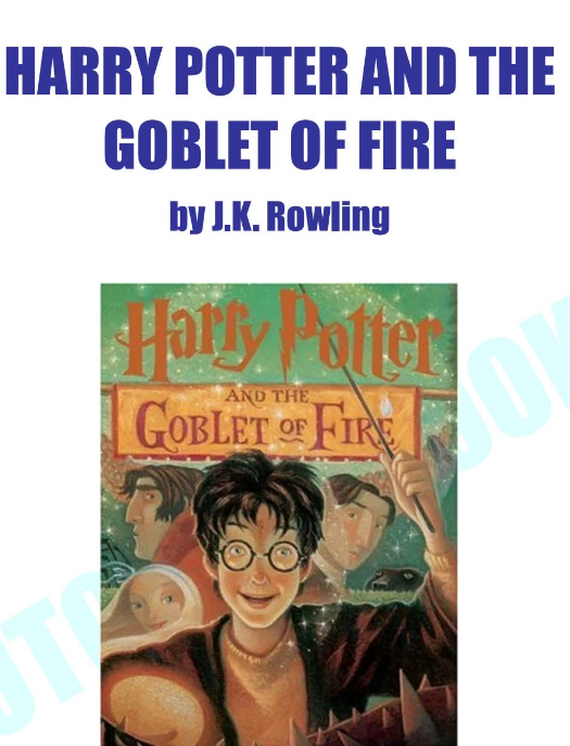 哈利波特與火焰杯小說英文版電子書PDF百度網盤資源免費下載