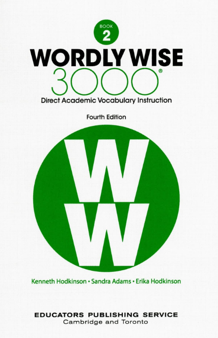 Wordly Wise 3000 book2電子書/訓練冊/答案pdf音頻百度網盤免費下載