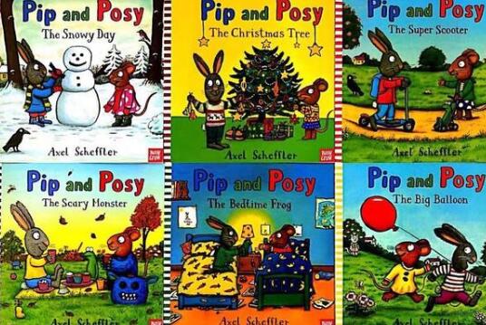 《Pip and Posy》低幼兒英文繪本pdf+mp3音頻資源下載
