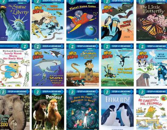 蘭登英語分級讀物1-5級全套pdf+mp3音頻資源下載