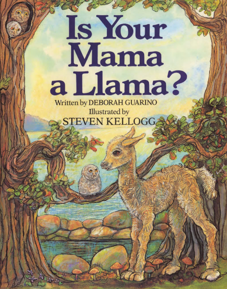 Is Your Mama a Llama英文繪本PDF+音頻免費下載