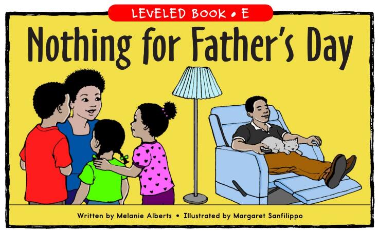 《Nothing for Father's Day》英語(yǔ)繪本pdf資源下載