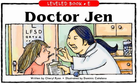 《Doctor Jen》RAZ繪本pdf資源下載及中文翻譯