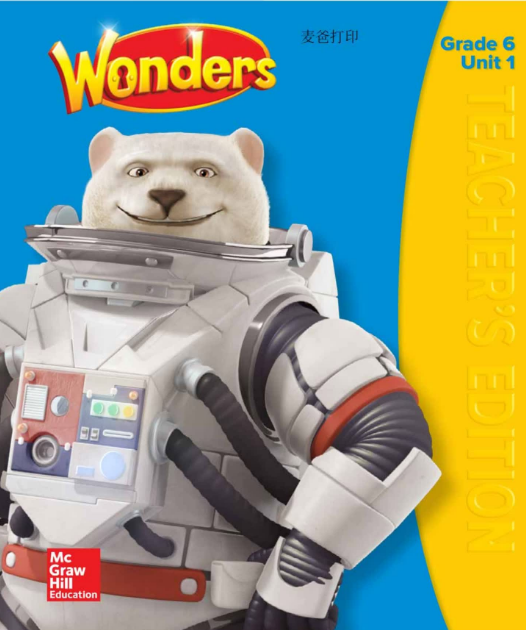 美國wonders英語教材GK-G6全套PDF+音頻百度網盤下載