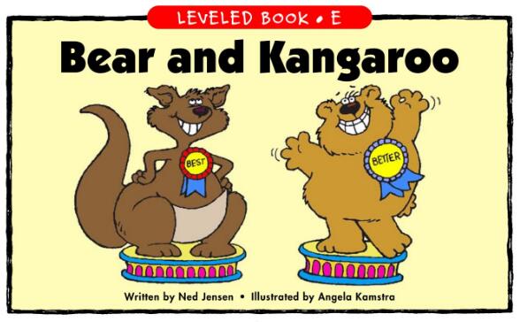 《Bear and Kangaroo》RAZ分級閱讀繪本pdf資源下載