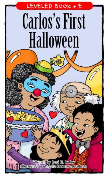 《Carlos's First Halloween》英文繪本pdf資源及中文翻譯