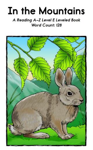 《In the Mountains》兒童英語繪本電子版百度云資源下載