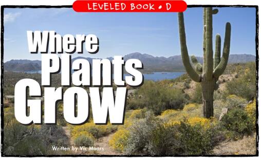 《Where Plants Grow》raz分級繪本pdf資源及翻譯