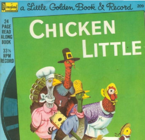 Chicken Little繪本英語電子檔+MP3免費下載