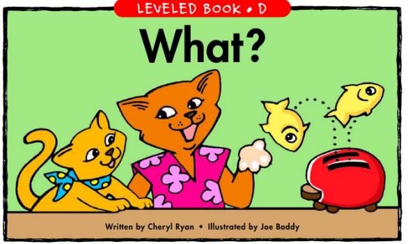 《What》RAZ英語分級繪本故事pdf百度云資源免費下載