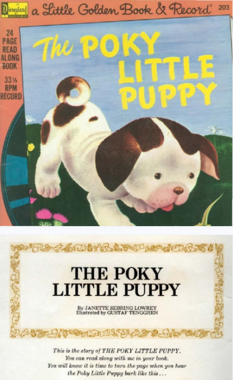 The Poky Little Puppy原版英語繪本PDF+音頻百度云下載