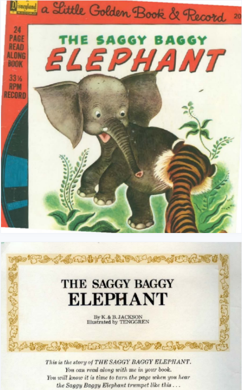The Saggy Baggy Elephant繪本PDF+音頻百度云下載