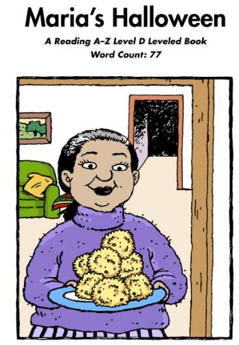 《Maria's Halloween》RAZ繪本pdf資源下載及中文翻譯