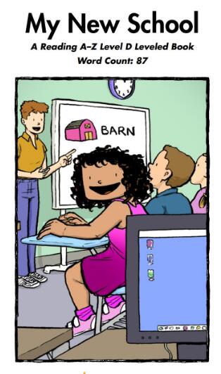 《My New School》英文繪本pdf資源及中文翻譯下載